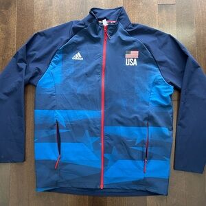 Adidas USA Olympic Team Men's Volleyball Official Team Jacket